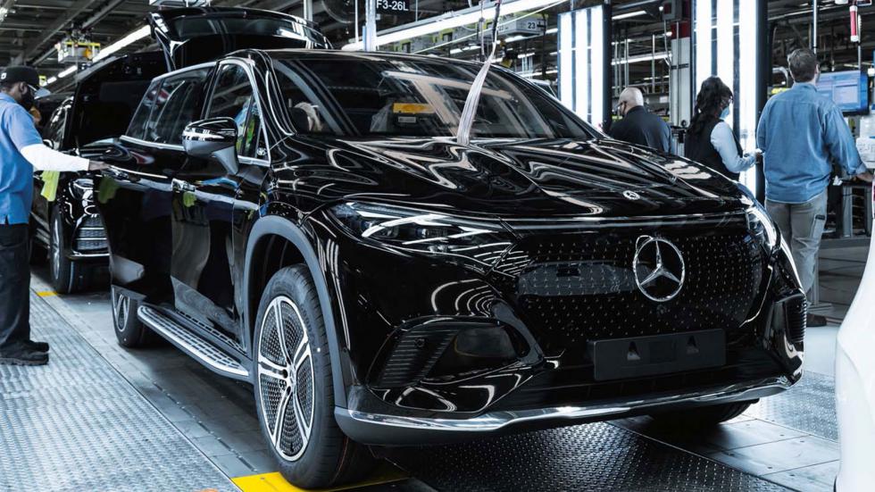 Mercedes: Στην Ευρώπη η παραγωγή της EQS SUV λόγω της ηλεκτρικής GLC